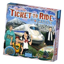 JEU LES AVENTURIERS DU RAIL - EXTENSION : JAPON + ITALIE